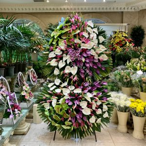 سه پايه دوطبقه رنگي ١