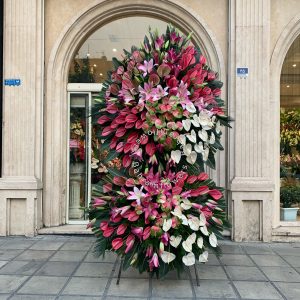 سه پايه دوطبقه رنگي ٢