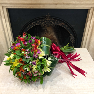 دسته گل آلسترومریا