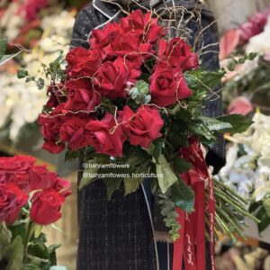 دسته گل رز ۲۰ عددی